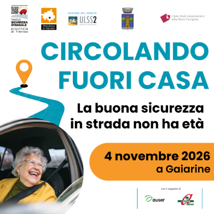 CIRCOLANDO FUORI CASA – La buona sicurezza in strada non ha età