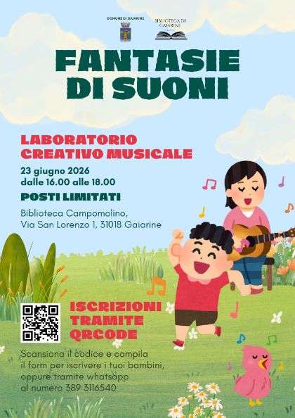 Fantasie di suoni - laboratorio creativo musicale 