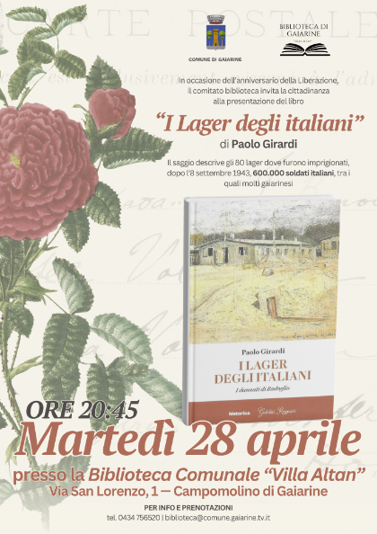 Evento di presentazione del libro 