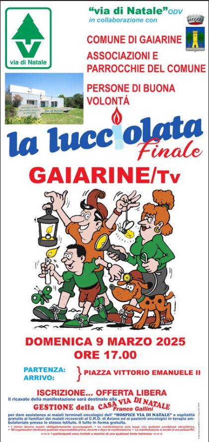 Lucciolata Finale Gaiarine