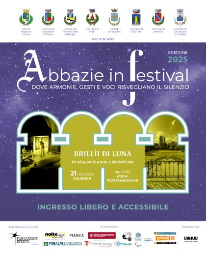 Abbazie in Festival 2025 - Brillii di Luna Abbazie in Festival 2025 - Brillii di Luna