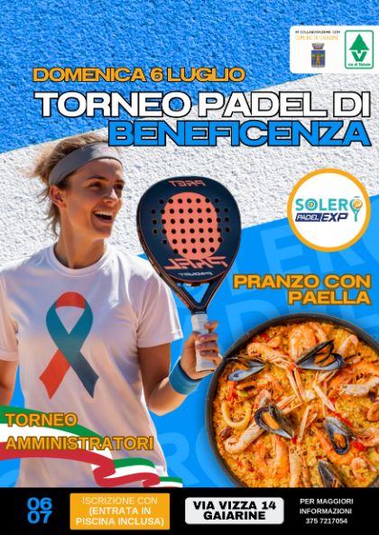 Torne Padel di beneficienza Torne Padel di beneficienza