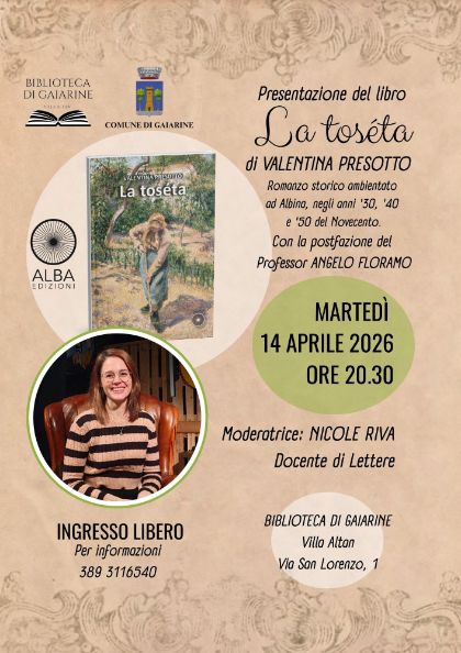 Evento di presentazione del libro 