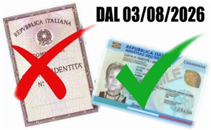 Carte d'identità cartacee: dal 3 agosto 2026 non saranno più valide