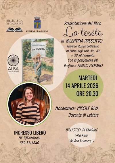 "La toseta" locandina evento 