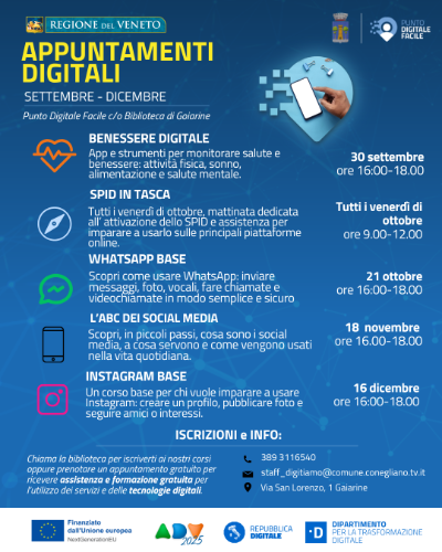 GAIARINE CORSI SETT-DIC 25 Locandina Completa