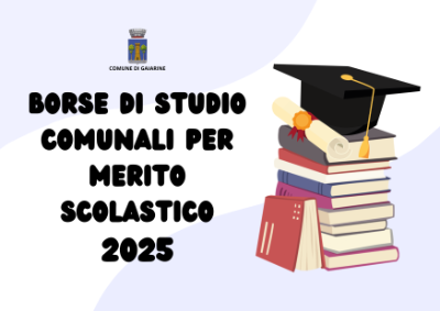 Copertina borse di studio