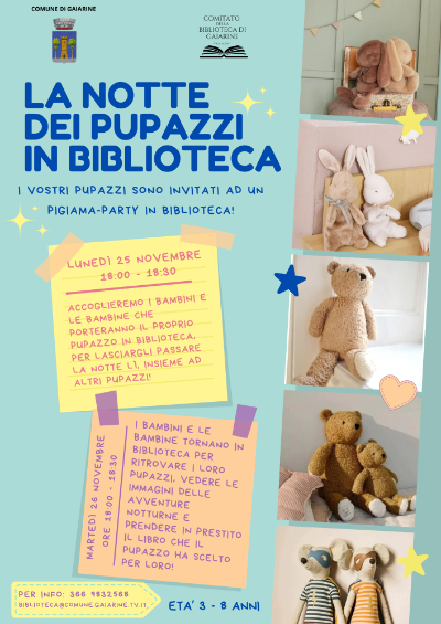 Locandina notte dei pupazzi 2024