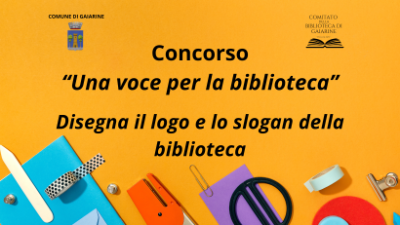 Copertina per concorso logo