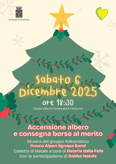 Accensione albero
