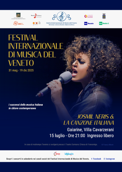 Locandina concerto 15 luglio 2025