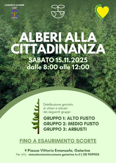 Alberi alla cittadinanza