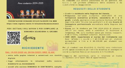 Volantino contributo regionale buono scola 2024-2025