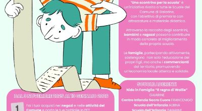 Uno scontrino per la scuola 2025 Uno scontrino per la scuola 2025