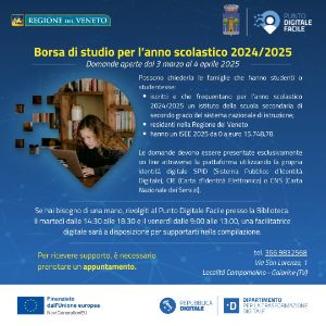Informativa borse di studio regionali a.s. 2024-2025
